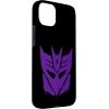 imageiPhone 16 Transformers Purple Graffiti Decepticon Logo CaseiPhone 15 Plus