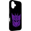 imageiPhone 16 Transformers Purple Graffiti Decepticon Logo CaseiPhone 16