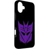 imageiPhone 16 Transformers Purple Graffiti Decepticon Logo CaseiPhone 16 Plus