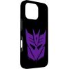 imageiPhone 16 Transformers Purple Graffiti Decepticon Logo CaseiPhone 16 Pro