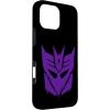imageiPhone 16 Transformers Purple Graffiti Decepticon Logo CaseiPhone 16 Pro Max