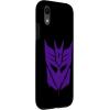 imageiPhone 16 Transformers Purple Graffiti Decepticon Logo CaseiPhone XR