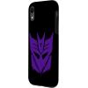 imageiPhone 16 Transformers Purple Graffiti Decepticon Logo CaseiPhone XR