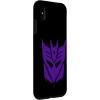 imageiPhone 16 Transformers Purple Graffiti Decepticon Logo CaseiPhone XS Max