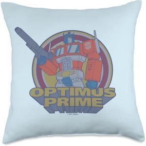 imageTransformers Epic Retro Optimus Prime Throw Pillow18x18