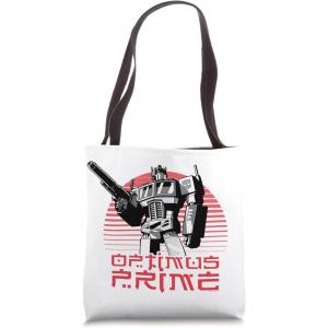 imageTransformers Optimus Prime Kanji Black ampamp White Tote Bag