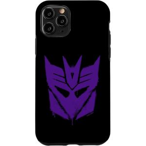 imageiPhone 16 Transformers Purple Graffiti Decepticon Logo CaseiPhone 11 Pro