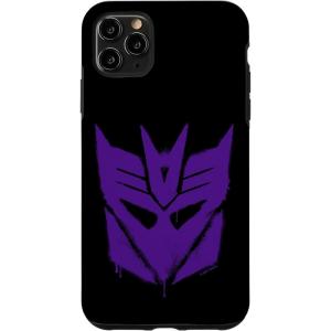 imageiPhone 16 Transformers Purple Graffiti Decepticon Logo CaseiPhone 11 Pro Max