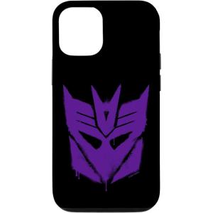 imageiPhone 16 Transformers Purple Graffiti Decepticon Logo CaseiPhone 1212 Pro