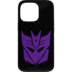 imageiPhone 16 Transformers Purple Graffiti Decepticon Logo CaseiPhone 13 Pro
