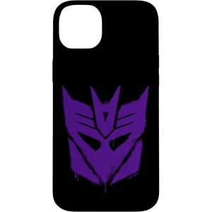imageiPhone 16 Transformers Purple Graffiti Decepticon Logo CaseiPhone 14 Plus