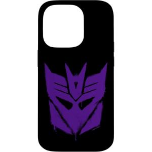 imageiPhone 16 Transformers Purple Graffiti Decepticon Logo CaseiPhone 14 Pro