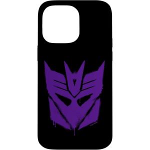 imageiPhone 16 Transformers Purple Graffiti Decepticon Logo CaseiPhone 14 Pro Max