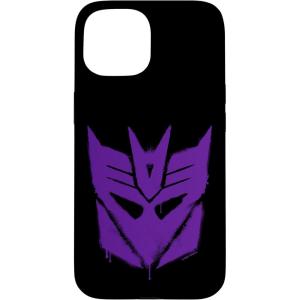 imageiPhone 16 Transformers Purple Graffiti Decepticon Logo CaseiPhone 15