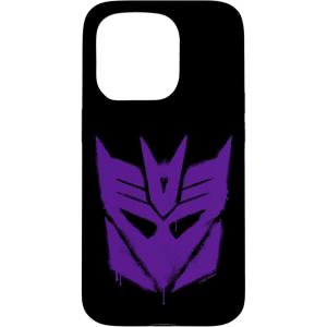 imageiPhone 16 Transformers Purple Graffiti Decepticon Logo CaseiPhone 15 Pro