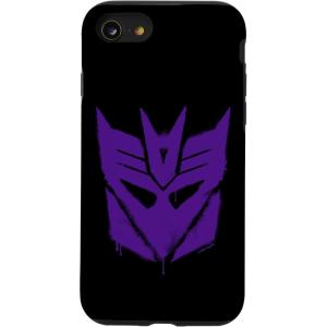 imageiPhone 16 Transformers Purple Graffiti Decepticon Logo CaseiPhone SE 2020  7  8