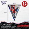 imageOfficially Licensed Transformers Birthday Banner Pennants 2 Pack  Transformers Party Supplies