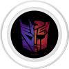 imageTransformers Autobots ampamp Decepticons Split Logo PopSockets MagSafe PopGrip for iPhoneMagSafe