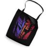 imageTransformers Decepticons ampamp Autobots Split Logo Tote Bag