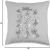 imageTransformers Information Chart Throw Pillow16x16