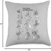 imageTransformers Information Chart Throw Pillow18x18