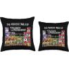 imageTransformers Periodic Table Of Heroes Throw Pillow16x16