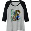imageTransformers Rise of the Beasts Optimus Primal Urban Style Raglan Baseball TeeBlackAthletic Heather