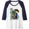 imageTransformers Rise of the Beasts Optimus Primal Urban Style Raglan Baseball TeeNavy BlueWhite