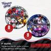 imageTreasures Gifted Officially Licensed Transformers Party Supplies  Serves 16 Guests  Dinnerware Starter Set Transformers Birthday Party Supplies  Transformers Party Decorations  Plates and NapkinsServes 16