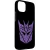 imageiPhone 16 Transformers Detail Filled Decepticon Symbol CaseiPhone 15 Plus