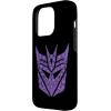 imageiPhone 16 Transformers Detail Filled Decepticon Symbol CaseiPhone 15 Pro