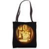 imageTransformers Halloween Bumblebee Pumpkin Tote Bag