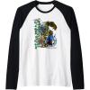imageTransformers Rise of the Beasts Optimus Primal Urban Style Raglan Baseball TeeBlackWhite
