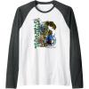 imageTransformers Rise of the Beasts Optimus Primal Urban Style Raglan Baseball TeeDark Heather GreyWhite
