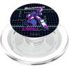 imageTransformers Soundwave 1984 Grid PopSockets MagSafe PopGrip for iPhoneMagSafe