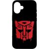 imageiPhone 16 Transformers Red Drip Autobot Big Face CaseiPhone 16