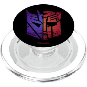 imageTransformers Autobots And Decepticons Split Color Mask PopSockets MagSafe PopGrip for iPhoneMagSafe