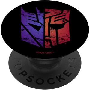 imageTransformers Autobots And Decepticons Split Color Mask PopSockets MagSafe PopGrip for iPhoneStandard