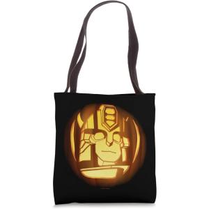 imageTransformers Halloween Bumblebee Pumpkin Tote Bag