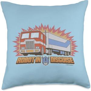 imageTransformers Optimus Prime Robot In Disguise Throw Pillow18x18