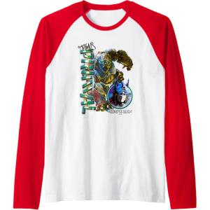 imageTransformers Rise of the Beasts Optimus Primal Urban Style Raglan Baseball TeeRedWhite