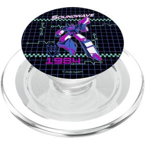imageTransformers Soundwave 1984 Grid PopSockets MagSafe PopGrip for iPhoneMagSafe