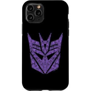 imageiPhone 16 Transformers Detail Filled Decepticon Symbol CaseiPhone 11 Pro