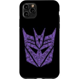imageiPhone 16 Transformers Detail Filled Decepticon Symbol CaseiPhone 11 Pro Max