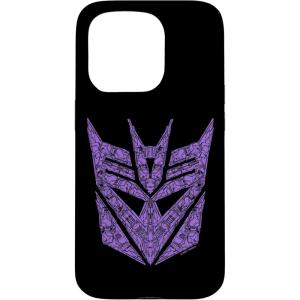 imageiPhone 16 Transformers Detail Filled Decepticon Symbol CaseiPhone 15 Pro