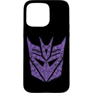 imageiPhone 16 Transformers Detail Filled Decepticon Symbol CaseiPhone 15 Pro Max