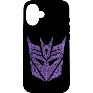 imageiPhone 16 Transformers Detail Filled Decepticon Symbol CaseiPhone 16