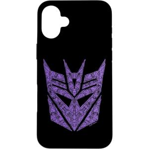 imageiPhone 16 Transformers Detail Filled Decepticon Symbol CaseiPhone 16 Plus