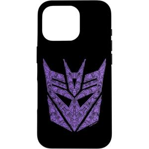 imageiPhone 16 Transformers Detail Filled Decepticon Symbol CaseiPhone 16 Pro