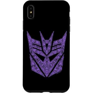 imageiPhone 16 Transformers Detail Filled Decepticon Symbol CaseiPhone XS Max